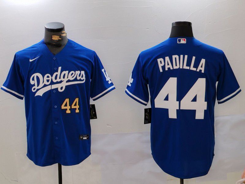 Men Los Angeles Dodgers #44 Padilla Blue Game 2024 Nike MLB Jersey style 4->indianapolis colts->NFL Jersey